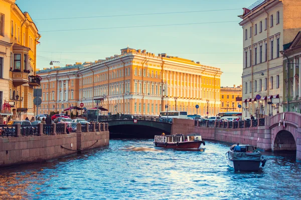 Río Moyka en San Petersburgo — Foto de Stock