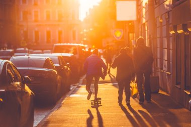 St Petersburg Sunny sokak görünümü