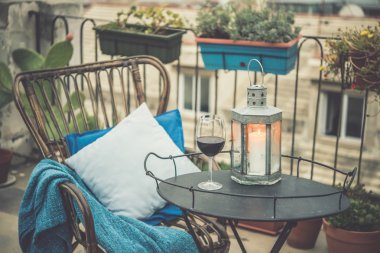 Güzel Teras ya da balkon