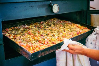 Ev yapımı pizza İtalya