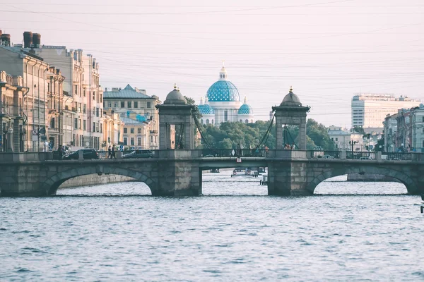 Río Fontanka en San Petersburgo —  Fotos de Stock