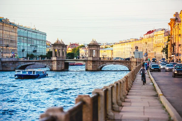 Fontanka Nehri, Saint Petersburg — Stok fotoğraf