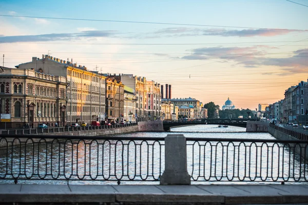 Fontanka Nehri, St Petersburg — Stok fotoğraf