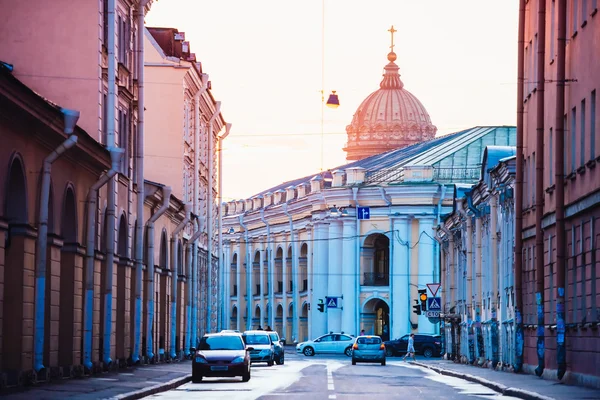 Weiße Nächte in St. Petersburg — Stockfoto