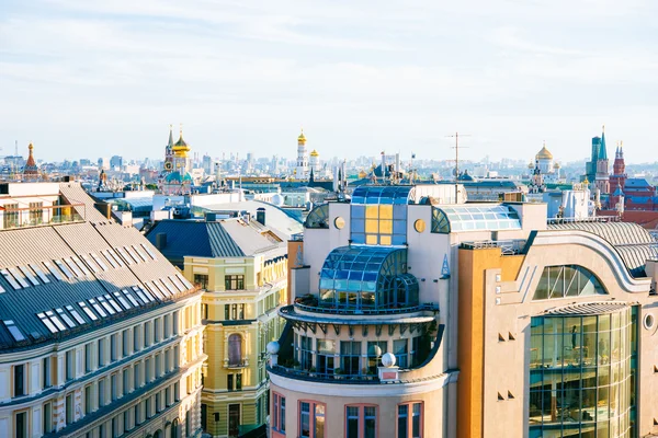 Vista do centro da cidade de Moscou — Fotografia de Stock
