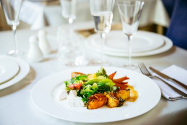 Izgara ve karamelize sebze