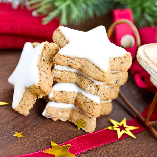 Noel kurabiyeleri — Stok fotoğraf
