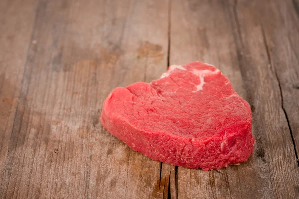 Krvavý steak — Stock fotografie