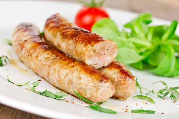 Grilled sausages — Stock Photo, Image