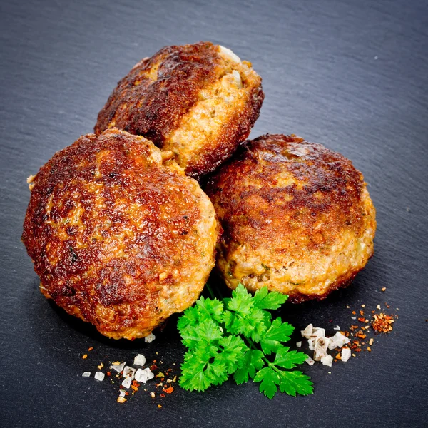 Boulettes de viande fermer — Photo