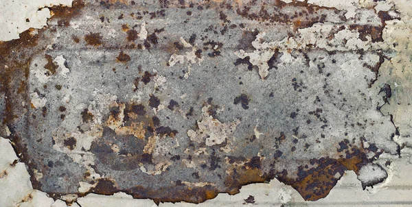 Corrosie Roest Achtergrond Verf Puin Van Het Metalen Oppervlak — Stockfoto