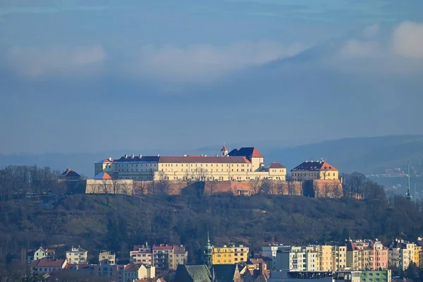 Όμορφο Παλιό Κάστρο Spilberk Πόλη Brno Τσεχική Δημοκρατία — Φωτογραφία Αρχείου