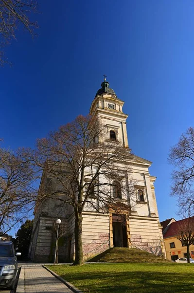 Peter Paul Güzel Eski Kilisesi Dolni Kounice Güney Moravya Çek — Stok fotoğraf