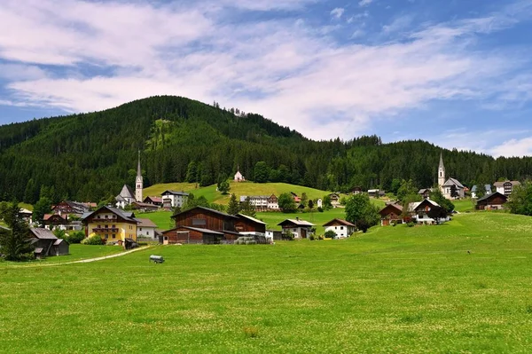 Indah Pemandangan Gunung Pegunungan Alpen Austria — Stok Foto