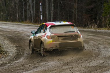 Bilinmeyen yarışçı araba markası Subaru Impreza Wrx (No.2) overco