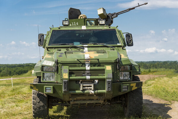 Ukrainian military vehicle KrAZ Spartan  