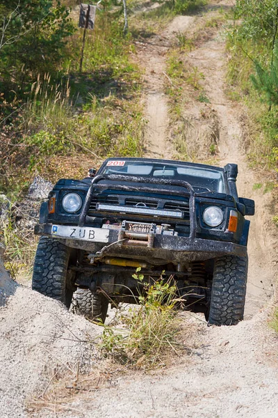 Lviv Ukraine Août 2015 Marque Véhicules Hors Route Nissan Surmonte — Photo