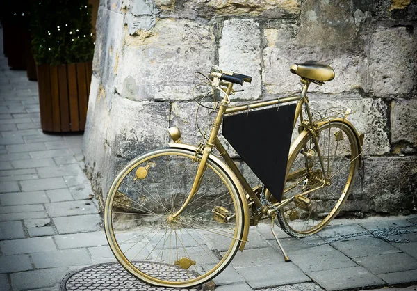 Bicicleta decorativa — Fotografia de Stock