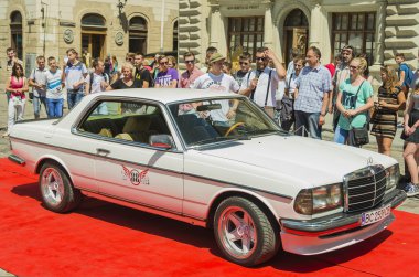 Old retro car Mercedes Benz CE 230