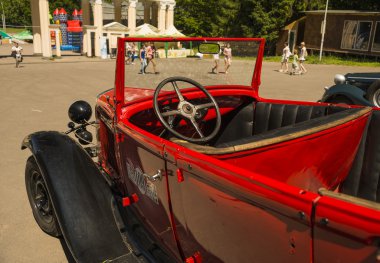 Old retro car GAZ- A