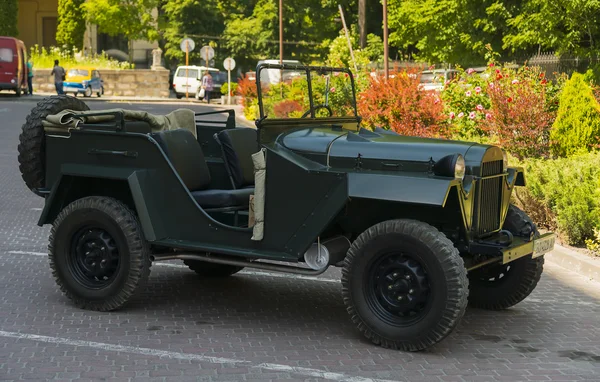 Stare retro samochód Gaz - 67 — Zdjęcie stockowe