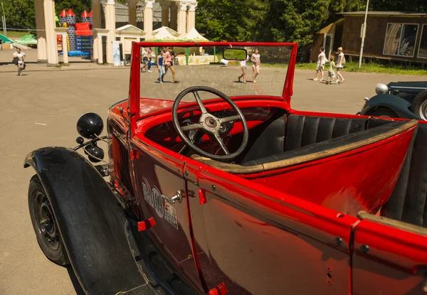 Old retro car GAZ- A — Zdjęcie stockowe