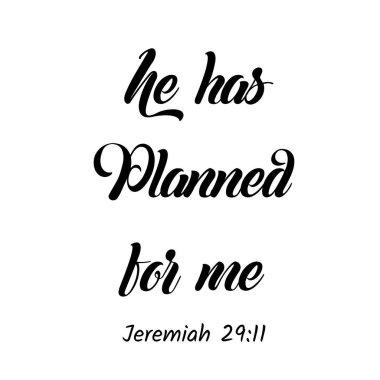 Günün İncil 'i - Benim için planladı