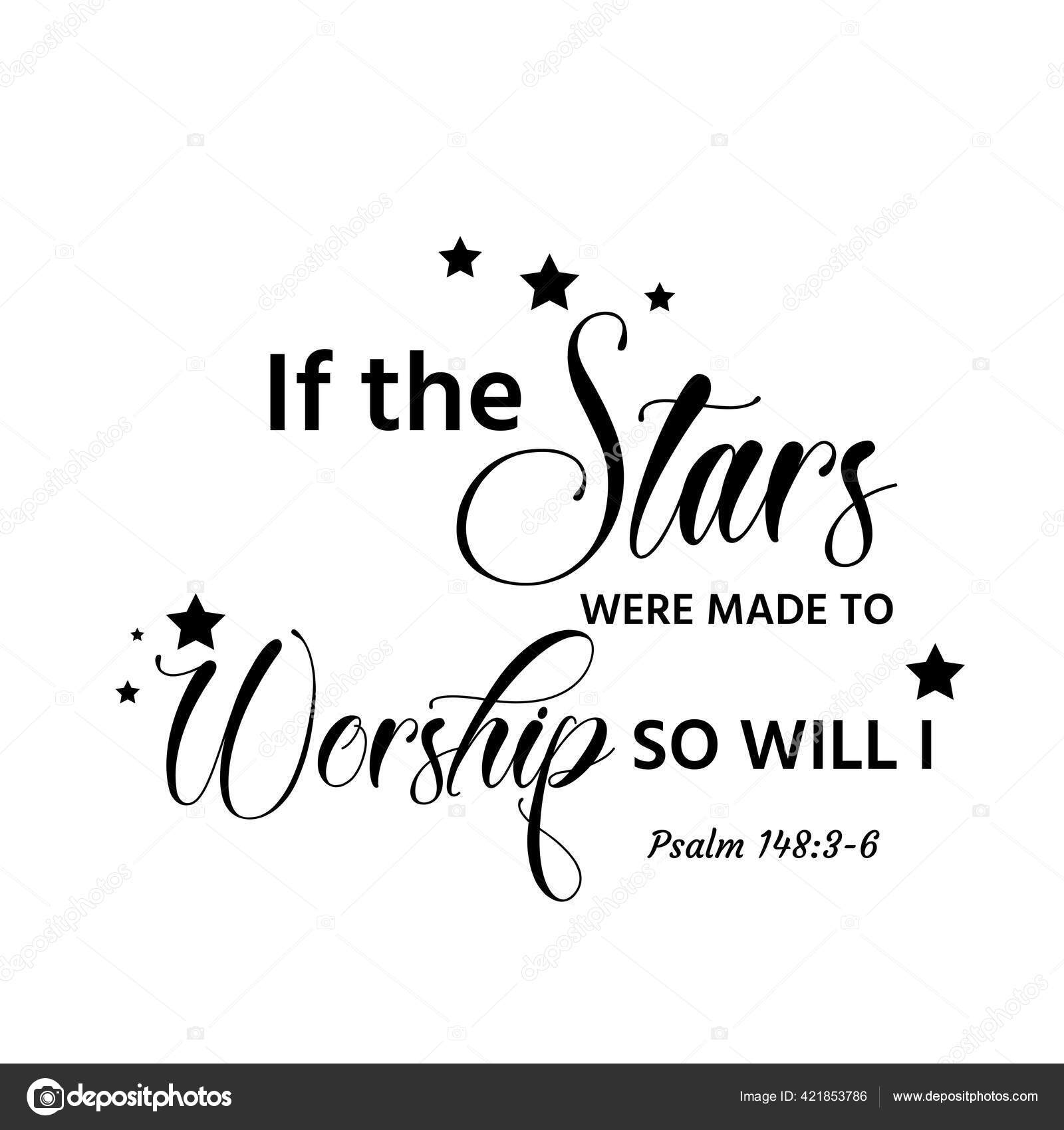 If The Stars Were Made To Worship {Poster} If The Stars Were Made To Worship {Poster}