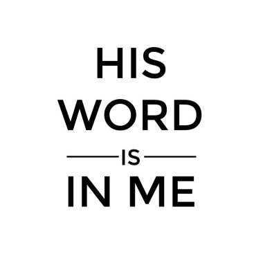 Onun sözü bende var, Hristiyan alıntıları basılı ya da poster, kart, broşür ya da tişört olarak kullanılıyor.