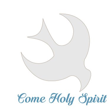 Baskı için Pentecost Pazar Özel Tasarımı ya da poster, kart, broşür ya da tişört olarak kullanılacak