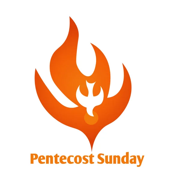 Baskı için Pentecost Pazar Özel Tasarımı ya da poster, kart, broşür ya da tişört olarak kullanılacak