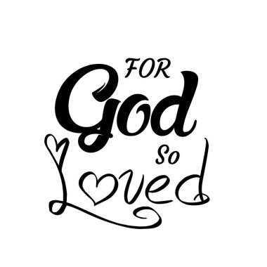 Tanrı 'nın sevgisi için, İncil' in Baskı Dizaynı poster, kart, broşür ya da tişört olarak kullanılacak