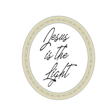 İsa ışıktır, İncil 'in basılı ayetleri ya da poster, kart, broşür ya da tişört olarak kullanılır.