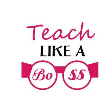 Baskı için Öğretmen Takdir ya da poster, kart, broşür ya da tişört olarak kullanın