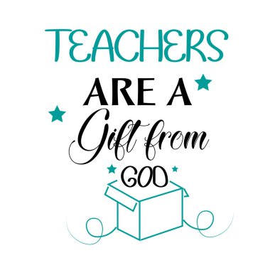 Baskı için Öğretmen Takdir ya da poster, kart, broşür ya da tişört olarak kullanın