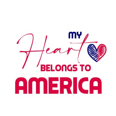 4 Temmuz Abd Bağımsızlık Günü tebrik kartı tasarımı kutlu olsun