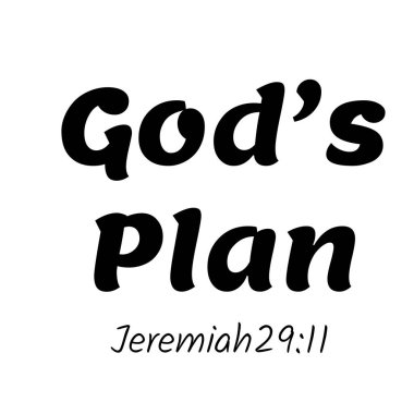 Bible Verse typography for print or use as poster, card, flyer or T Shirt