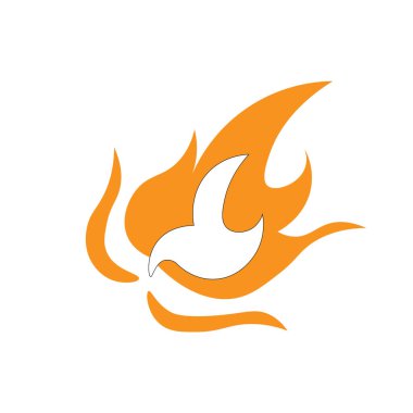 Hristiyan izole vektör ilüstrasyonu. Din temalı arka plan. Hıristiyanlık, Kilise, Yardım, Dua ve Bakım İçin Tasarım