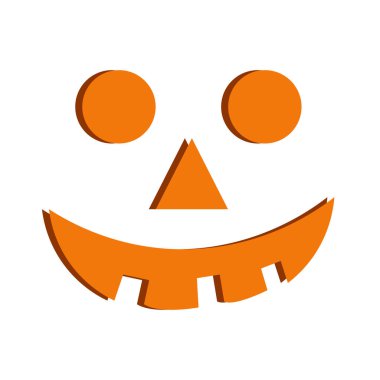 Beyaz arkaplanda Balkabağı illüstrasyonunu poster, kart, broşür veya tişört olarak basmak veya kullanmak için kullan