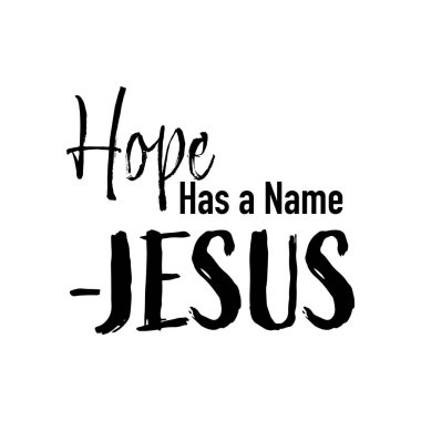 İncil İfade, afiş, afiş, fotoğraf bindirme, giyim tasarımı için Hıristiyan tipografi