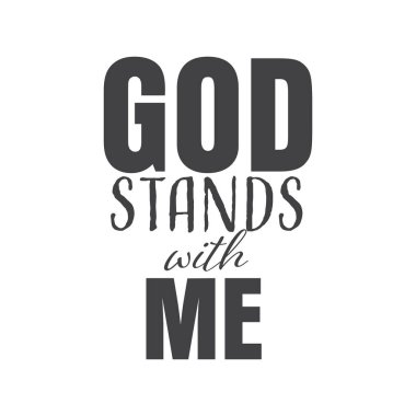 İncil İfade, afiş, afiş, fotoğraf bindirme, giyim tasarımı için Hıristiyan tipografi