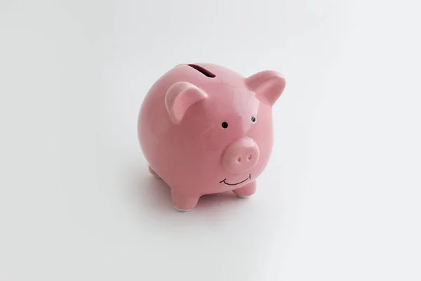 Piggy Bank Shape Pig Isolated White Background — Stock Photo, Image