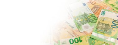 Avro banknotlarının yüksek kaliteli dokusu