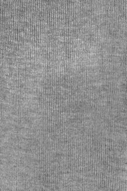 doku gri pamuk kumaş materyali