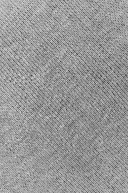 doku gri pamuk kumaş materyali