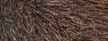 kahverengi oyuncak saç dokusu sahte kürk