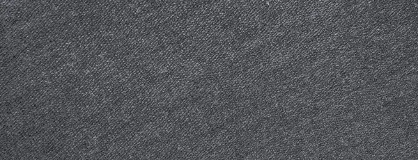 Texture Panoramica Tessuto Cotone Grigio Materiale — Foto Stock