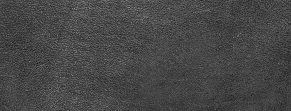 Texture Panoramica Pelle Pecora Nera Lavorata — Foto Stock