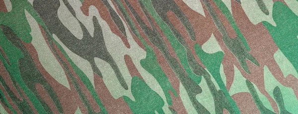 Kahverengi yeşil pamuk kumaşın panorama dokusu