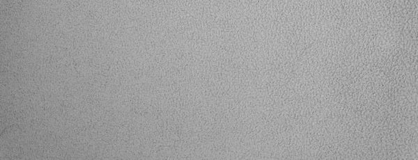 Panoráma Textúra Szürke Nem Egységes Gyapjú Pamut Szövet — Stock Fotó